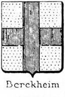 Berckheim Coat of Arms / Family Crest 0