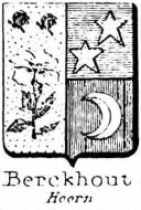 Berckhout Coat of Arms / Family Crest 0