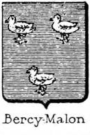Bercy Coat of Arms / Family Crest 1