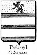 Berel Coat of Arms / Family Crest 0