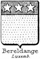 Bereldange Coat of Arms / Family Crest 0