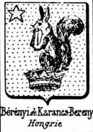 Berenyi Coat of Arms / Family Crest 2