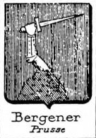 Bergener Coat of Arms / Family Crest 0