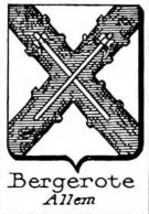 Bergerote Coat of Arms / Family Crest 0