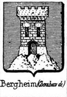 Bergheim Coat of Arms / Family Crest 1