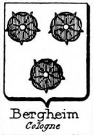 Bergheim Coat of Arms / Family Crest 0