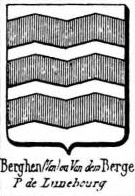 Berghen Coat of Arms / Family Crest 0