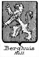 Berghuys Coat of Arms / Family Crest 0