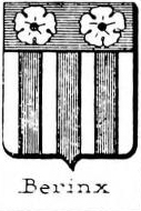 Berinx Coat of Arms / Family Crest 0