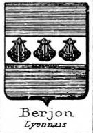 Berjon Coat of Arms / Family Crest 0