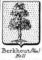 Berkhout Coat of Arms / Family Crest 0
