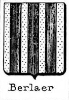 Berlaer Coat of Arms / Family Crest 0