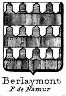 Berlaymont Coat of Arms / Family Crest 2