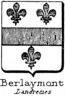 Berlaymont Coat of Arms / Family Crest 0