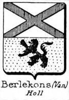 Berlekom Coat of Arms / Family Crest 0