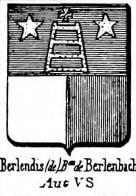 Berlendis Coat of Arms / Family Crest 2