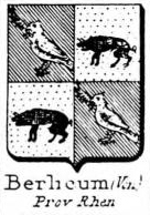 Berlicum Coat of Arms / Family Crest 1