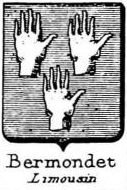 Bermondet Coat of Arms / Family Crest 0