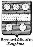 Bernard Coat of Arms / Family Crest 37