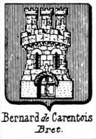 Bernard Coat of Arms / Family Crest 48