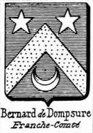Bernard Coat of Arms / Family Crest 54