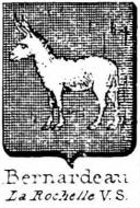 Bernardeau Coat of Arms / Family Crest 1