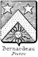 Bernardeau Coat of Arms / Family Crest 0