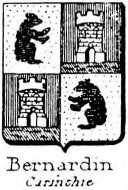 Bernardin Coat of Arms / Family Crest 1