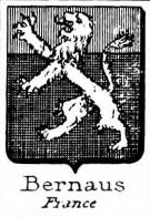 Bernaus Coat of Arms / Family Crest 1
