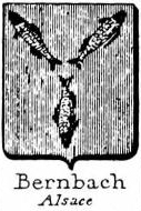 Bernbach Coat of Arms / Family Crest 3