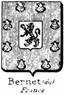Bernet Coat of Arms / Family Crest 2