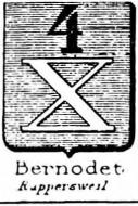 Bernodet Coat of Arms / Family Crest 0