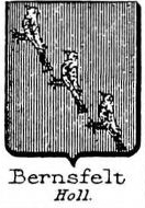Bernsfelt Coat of Arms / Family Crest 0