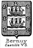 Bernuy Coat of Arms / Family Crest 1