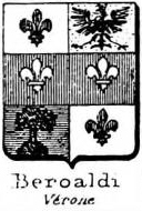 Beroaldi Coat of Arms / Family Crest 1