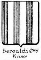 Beroaldi Coat of Arms / Family Crest 0