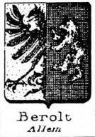 Berolt Coat of Arms / Family Crest 1