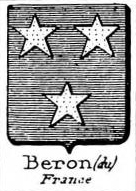 Beron Coat of Arms / Family Crest 3