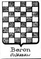 Beron Coat of Arms / Family Crest 2
