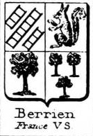 Berrien Coat of Arms / Family Crest 0