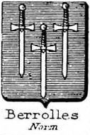 Berrolles Coat of Arms / Family Crest 0