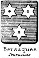 Bersaques Coat of Arms / Family Crest 0