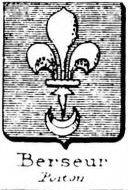 Berseur Coat of Arms / Family Crest 0
