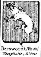Berswordt Coat of Arms / Family Crest 0