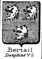 Bertail Coat of Arms / Family Crest 0