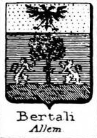 Bertali Coat of Arms / Family Crest 0
