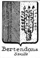 Bertendona Coat of Arms / Family Crest 0