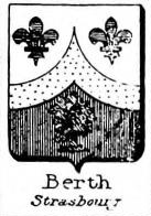 Berth Coat of Arms / Family Crest 0