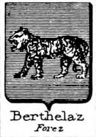 Berthelaz Coat of Arms / Family Crest 0