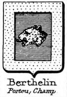 Berthelin Coat of Arms / Family Crest 0